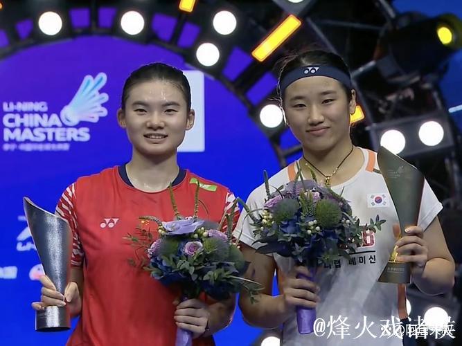 中国羽毛球大师赛:韩悦惜败安洗莹,摘得女单亚军 中国羽毛球大师赛:韩悦惜败安洗莹,摘得女单亚军